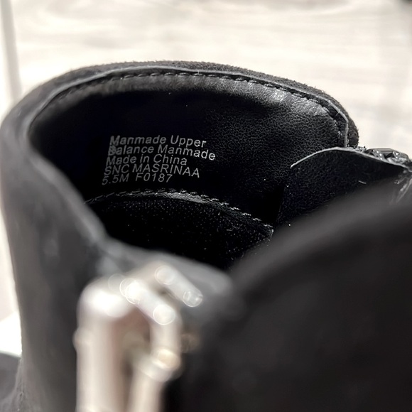 🖤 Style & Co. Black Suede Ankle Boots in Size 5.5M Very Comfortable! - Picture 6 of 10